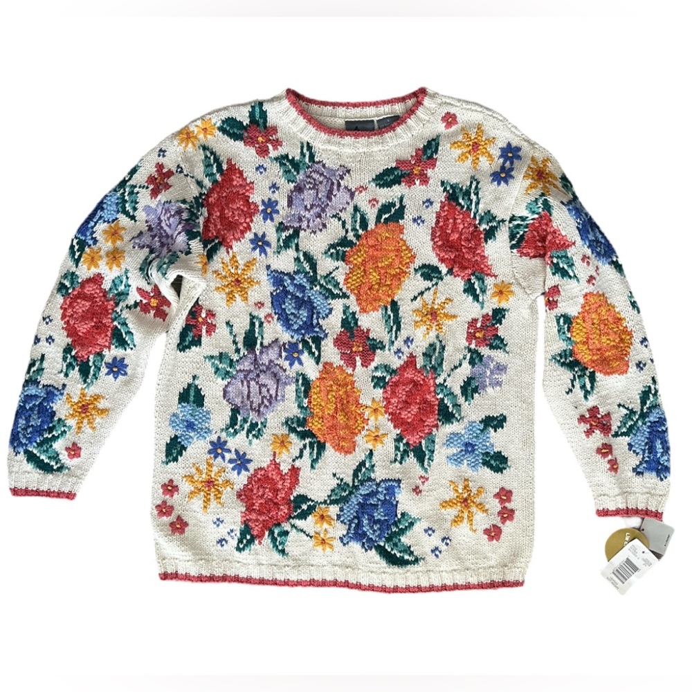 Hand Knit Liz Claiborne Sweater